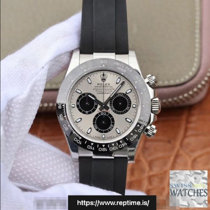 ROLEX DAYTONA COSMOGRAPH GRAY DIAL SCRATCH-PROOF 40MM SWISS REPLICA 116519ln.4