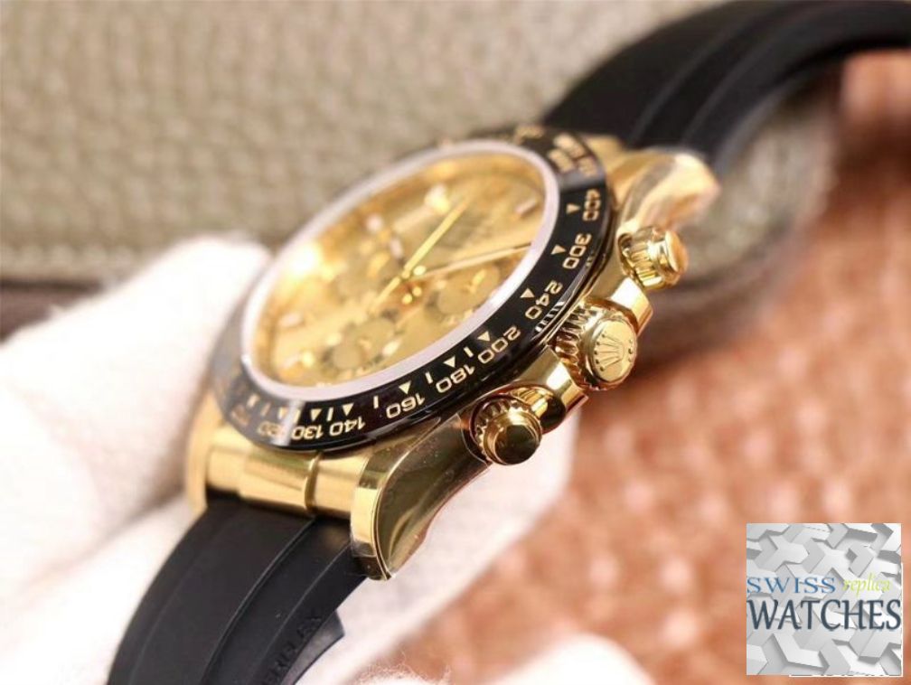 ROLEX DAYTONA CHAMPAGNE DIAL WATERPROOF 40MM SWISS REPLICA m116518ln.0042 - Image 5