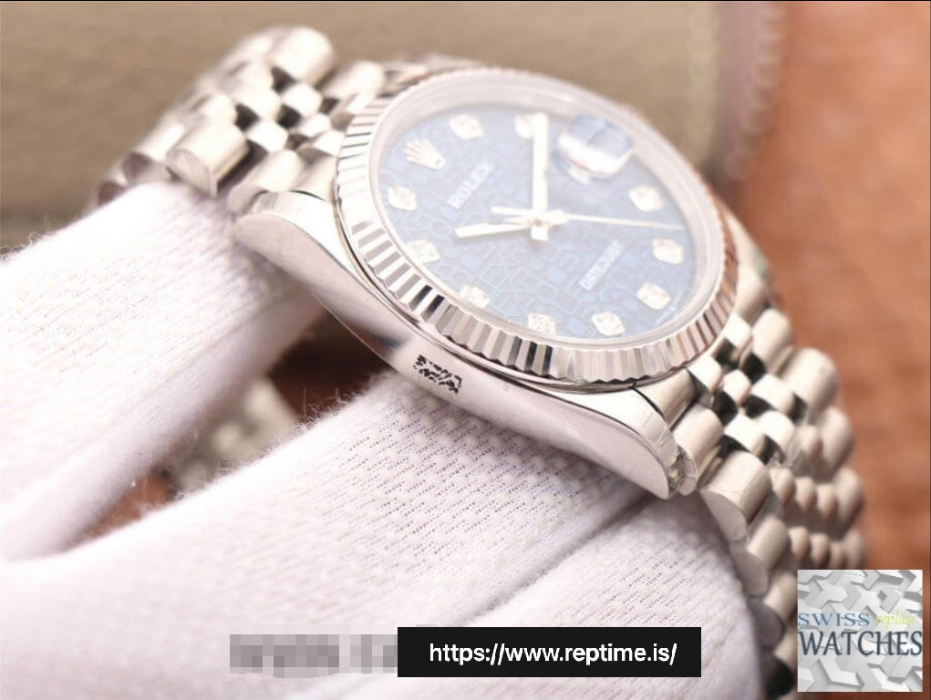 ROLEX DATEJUST BLUE DIAL STAINLESS STEEL 36MM SWISS REPLICA m126234.0011 - Image 6