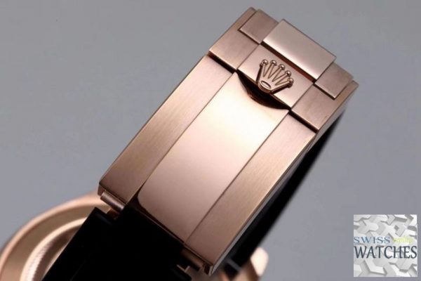 ROLEX DAYTONA BLACK DIAL WATERPROOF 40MM SWISS REPLICA 116595rbow.1 - Image 8