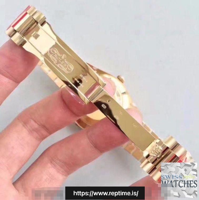 ROLEX DAY DATE GOLD DIAL 18K YELLOW GOLD 40MM SWISS REPLICA m228238.0003 - Image 8