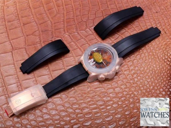 ROLEX DAYTONA BROWN DIAL WATERPROOF 40MM SWISS REPLICA m116515ln.0015 - Image 9