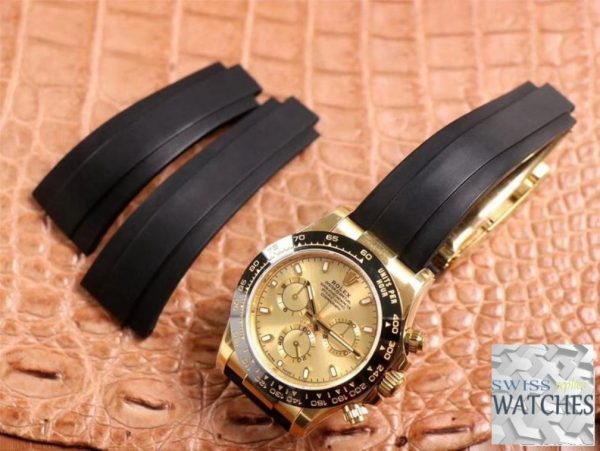 ROLEX DAYTONA CHAMPAGNE DIAL WATERPROOF 40MM SWISS REPLICA m116518ln.0042 - Image 9