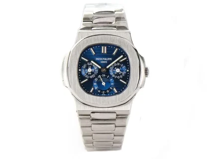 Patek Philippe Blue Nautilus Perpetual Watch